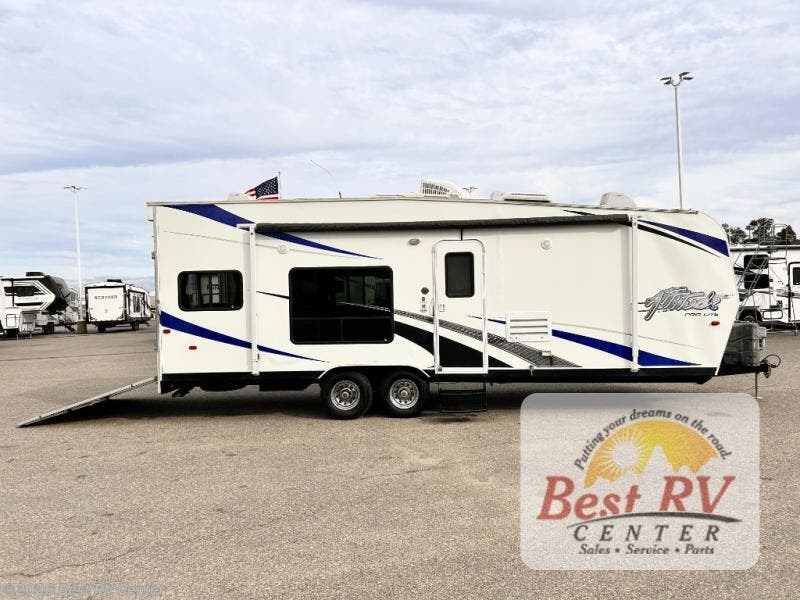 Contact us now about this 2014 Eclipse Attitude Pro-Lite Toy Haulers 23FBG! 2014 Attitude Pro-Lite Toy Haulers 23FBG by Eclipse from Best RV Center in Turlock, California