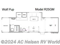 2023 Forest River Cherokee Wolf Pup 25GM - New Travel Trailer For Sale by AC Nelsen RV World in Shakopee, Minnesota