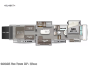 Call now about this 2024 Forest River RiverStone 4514BATH! 2024 Forest River RiverStone 4514BATH - New Toy Hauler For Sale by Fun Town RV - Waco in Hewitt, Texas features Slideout