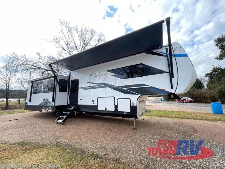 Email now about this 2025 Forest River Cedar Creek 395WOW! New 2025 Forest River Cedar Creek 395WOW available in Hewitt, Texas