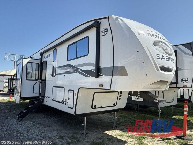 Email now about this 2025 Forest River Sabre 33RLP! New 2025 Forest River Sabre 33RLP available in Hewitt, Texas