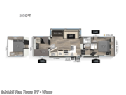 Call now about this 2026 Forest River Cherokee Arctic Wolf 285OPT! 2026 Forest River Cherokee Arctic Wolf 285OPT - New Fifth Wheel For Sale by Fun Town RV - Waco in Hewitt, Texas features Slideout