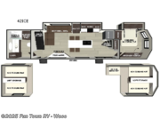 Call now about this 2026 Forest River Salem Grand Villa 42ICE! 2026 Forest River Salem Grand Villa 42ICE - New Destination Trailer For Sale by Fun Town RV - Waco in Hewitt, Texas features Slideout