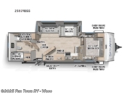 Call now about this 2026 Forest River Solaire 2580RBSS! 2026 Forest River Solaire 2580RBSS - New Travel Trailer For Sale by Fun Town RV - Waco in Hewitt, Texas features Slideout