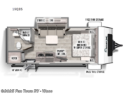Call now about this 2023 Forest River IBEX 19QBS! 2023 Forest River IBEX 19QBS - Used Travel Trailer For Sale by Fun Town RV - Waco in Hewitt, Texas features Slideout