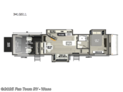 Call now about this 2026 Forest River Vengeance Rogue Armored 341GS11! 2026 Forest River Vengeance Rogue Armored 341GS11 - New Toy Hauler For Sale by Fun Town RV - Waco in Hewitt, Texas features Slideout