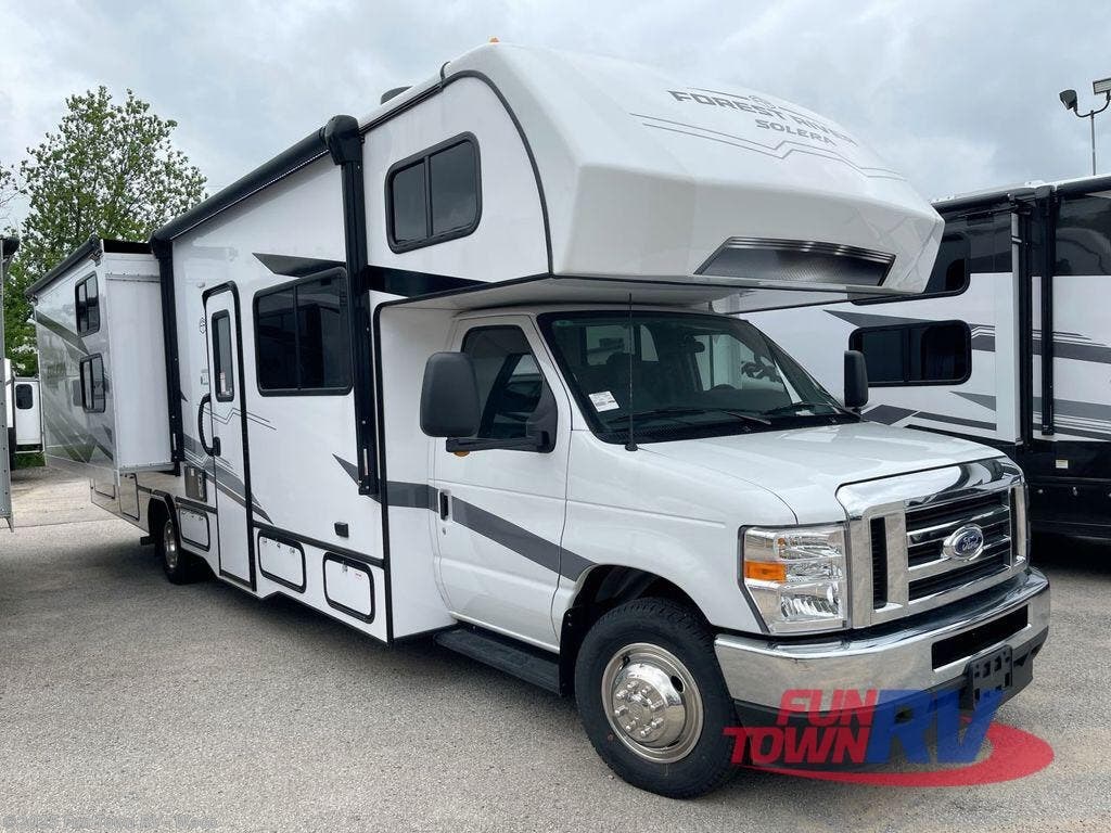 Email now about this 2025 Forest River Solera 32DSB! New 2025 Forest River Solera 32DSB available in Hewitt, Texas