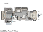 Call now about this 2025 Forest River Salem 31KQBTS! 2025 Forest River Salem 31KQBTS - New Travel Trailer For Sale by Fun Town RV - Waco in Hewitt, Texas features Slideout