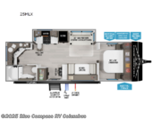 Call now about this 2025 Grand Design Transcend Xplor 25MLX! 2025 Grand Design Transcend Xplor 25MLX - New Travel Trailer For Sale by Blue Compass RV Columbus in Delaware, Ohio features Slideout