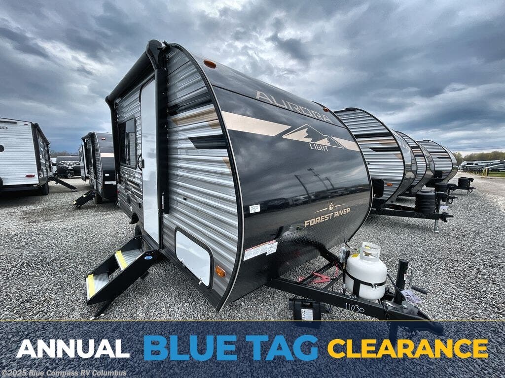Email now about this 2025 Forest River Aurora Light 13RDX! New 2025 Forest River Aurora Light 13RDX available in Delaware, Ohio