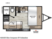 Call now about this 2025 Forest River Aurora Light 13RDX! 2025 Forest River Aurora Light 13RDX - New Travel Trailer For Sale by Blue Compass RV Columbus in Delaware, Ohio