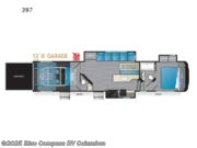 Call now about this 2022 Heartland Road Warrior 397! 2022 Heartland Road Warrior 397 - Used Toy Hauler For Sale by Blue Compass RV Columbus in Delaware, Ohio features Slideout