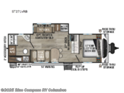 Call now about this 2026 Venture RV SportTrek ST271VRB! 2026 Venture RV SportTrek ST271VRB - New Travel Trailer For Sale by Blue Compass RV Columbus in Delaware, Ohio features Slideout