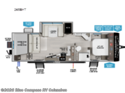 Call now about this 2026 Grand Design Transcend 265BHT! 2026 Grand Design Transcend 265BHT - New Travel Trailer For Sale by Blue Compass RV Columbus in Delaware, Ohio features Slideout