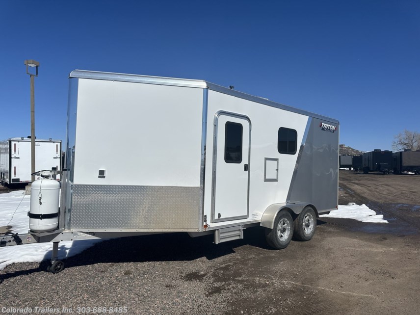 Used Used 2020 Triton Toy Hauler! Insulated with Heat A/C and Windows!! available in Castle Rock, Colorado