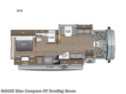 Call now about this 2025 Jayco Precept 34G! 2025 Jayco Precept 34G - New Class A For Sale by Blue Compass RV Bowling Green in Bowling Green, Kentucky features Slideout