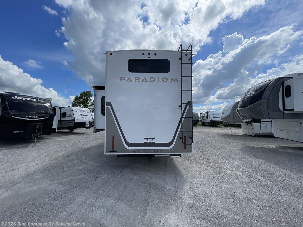 Contact us now about this 2025 Alliance RV Paradigm 395DS! 2025 Paradigm 395DS by Alliance RV from Blue Compass RV Bowling Green in Bowling Green, Kentucky