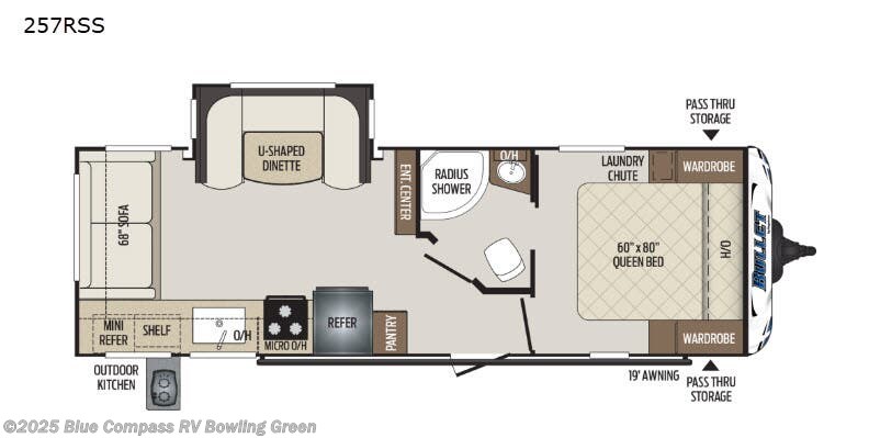 Email now about this 2019 Keystone Bullet 257RSS! Used 2019 Keystone Bullet 257RSS available in Bowling Green, Kentucky