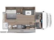 Call now about this 2023 Jayco Melbourne 24L! Floorplan of 2023 Jayco Melbourne 24L