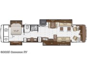 Call now about this 2019 Newmar Dutch Star 4054! Floorplan of 2019 Newmar Dutch Star 4054
