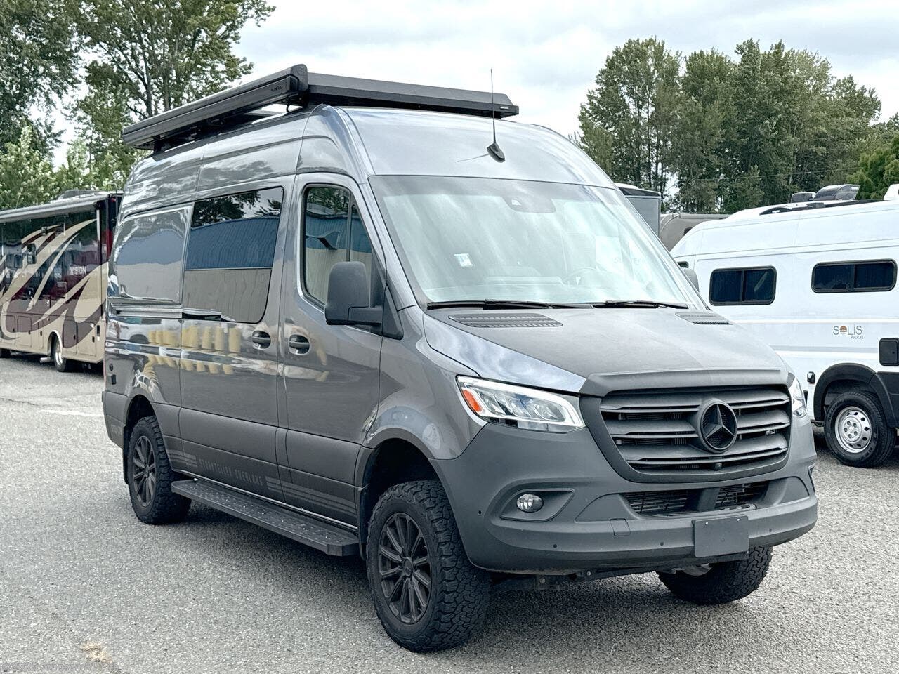 Call now about this 2023 Storyteller Overland Mode 4x4 Stealth! 2023 Storyteller Overland Mode 4x4 Stealth - Used Class B For Sale by Johnson RV Fife in Fife, Washington