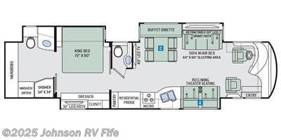 Call now about this 2016 Thor Motor Coach Tuscany XTE 40AX! 2016 Thor Motor Coach Tuscany XTE 40AX - Used Class A For Sale by Johnson RV Fife in Fife, Washington