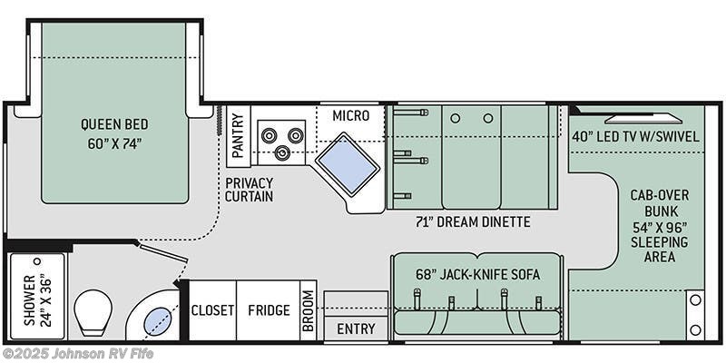 Call now about this 2020 Thor Motor Coach Freedom Elite 26HE! 2020 Thor Motor Coach Freedom Elite 26HE - Used Class C For Sale by Johnson RV Fife in Fife, Washington