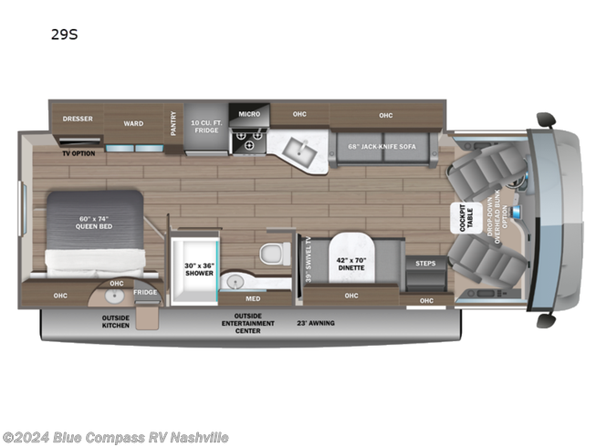 2024 Jayco Alante 29S - New Class A For Sale by Blue Compass RV Nashville in Lebanon, Tennessee
