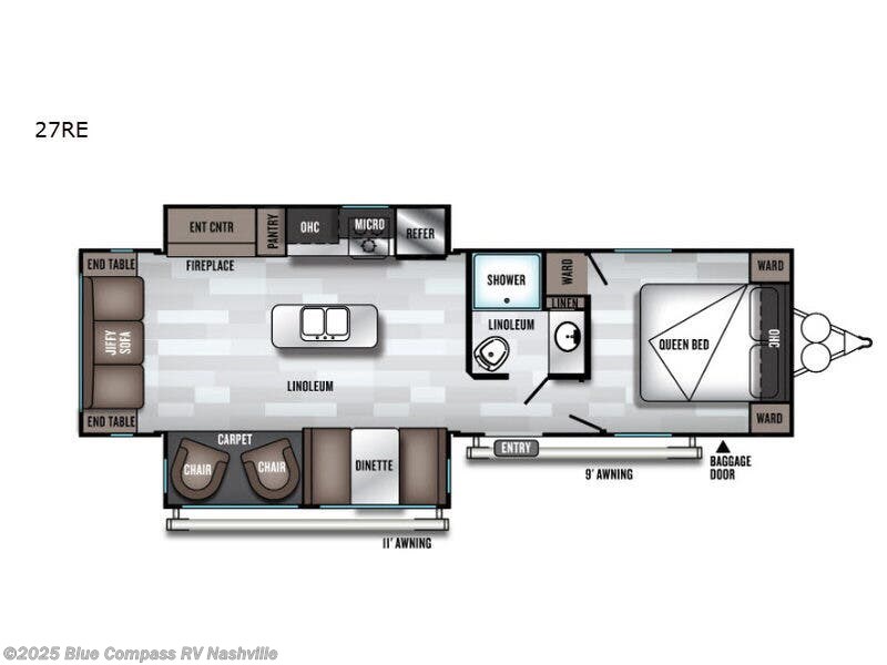 Email now about this 2019 Forest River Salem 27RE! Used 2019 Forest River Salem 27RE available in Lebanon, Tennessee
