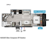 Call now about this 2025 Grand Design Transcend Xplor 25MLX! 2025 Grand Design Transcend Xplor 25MLX - New Travel Trailer For Sale by Blue Compass RV Santee in Santee, California features Slideout