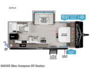Call now about this 2025 Grand Design Transcend Xplor 20MKX! 2025 Grand Design Transcend Xplor 20MKX - New Travel Trailer For Sale by Blue Compass RV Santee in Santee, California features Slideout