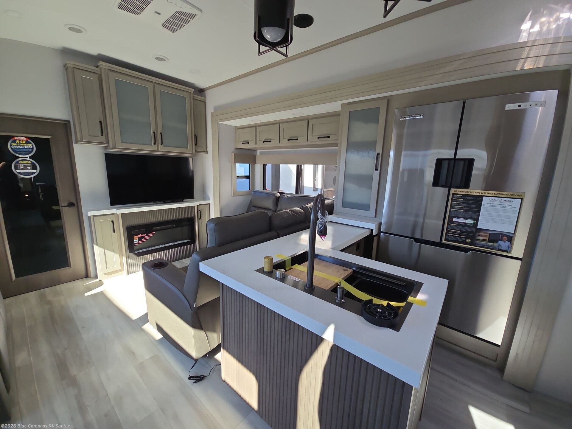 Contact us now about this 2025 Grand Design Momentum M-Class 395MS! 2025 Momentum M-Class 395MS by Grand Design from Blue Compass RV Santee in Santee, California