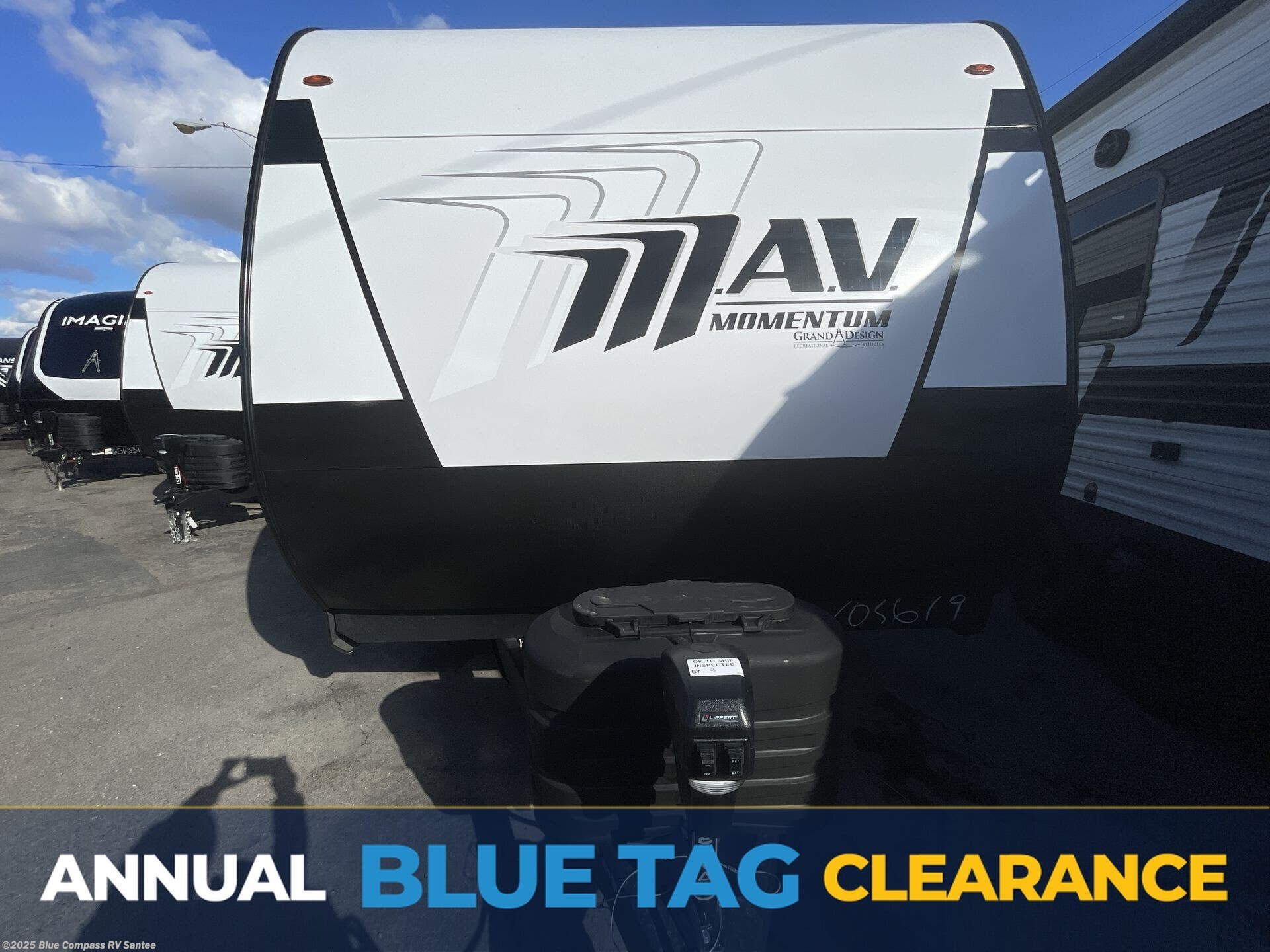 Email now about this 2026 Grand Design Momentum MAV 27MAV! New 2026 Grand Design Momentum MAV 27MAV available in Santee, California