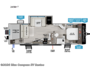 Call now about this 2026 Grand Design Transcend 265BHT! 2026 Grand Design Transcend 265BHT - New Travel Trailer For Sale by Blue Compass RV Santee in Santee, California features Slideout