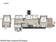 Call now about this 2026 Forest River Aurora 34BHTS! 2026 Forest River Aurora 34BHTS - New Travel Trailer For Sale by Blue Compass RV Santee in Santee, California features Slideout