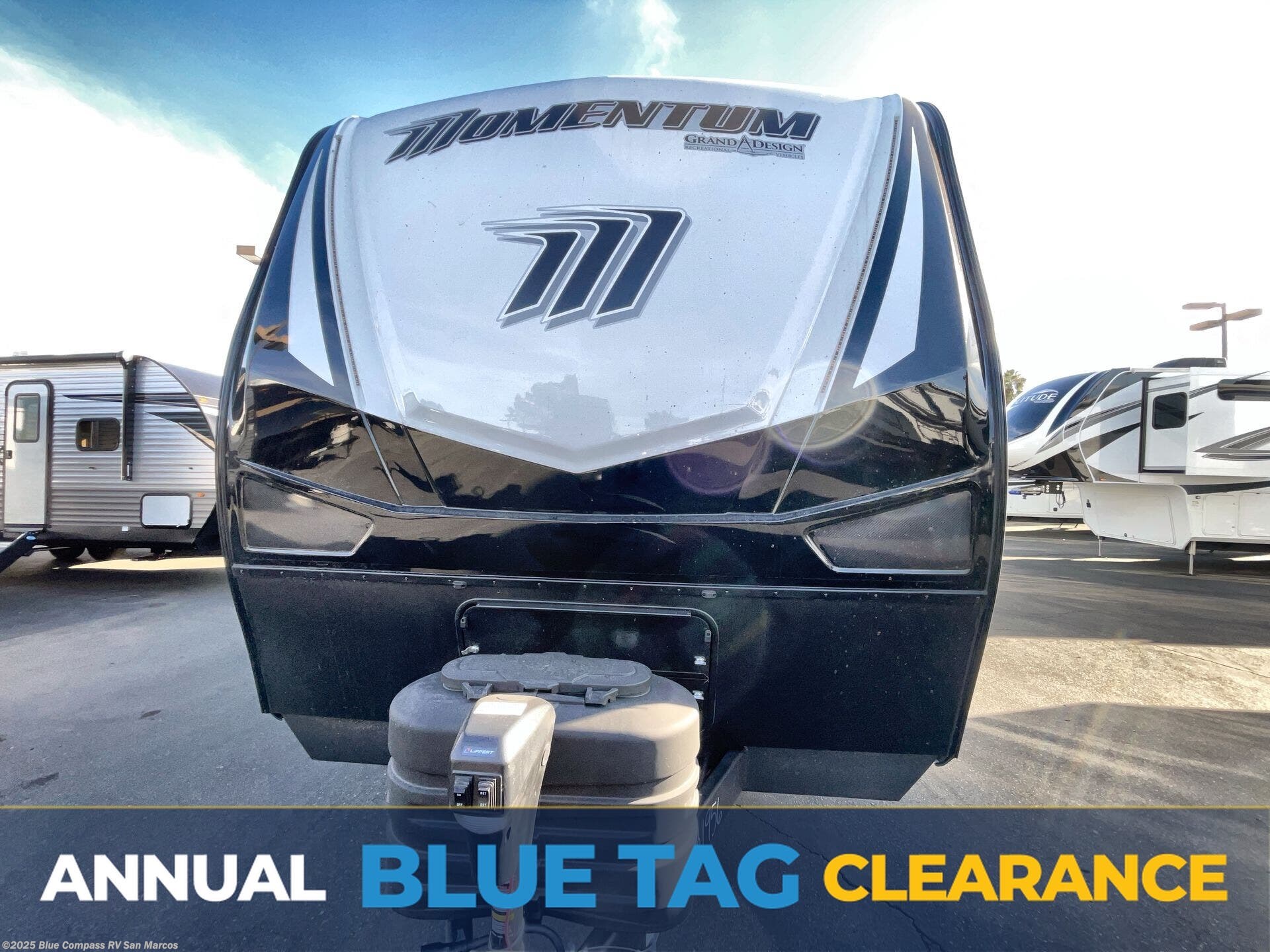 Email now about this 2025 Grand Design Momentum G-Class 27G! New 2025 Grand Design Momentum G-Class 27G available in San Marcos, California