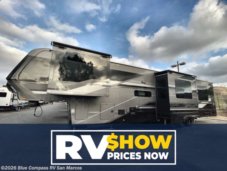 Email now about this 2025 Grand Design Momentum M-Class 414M! New 2025 Grand Design Momentum M-Class 414M available in San Marcos, California