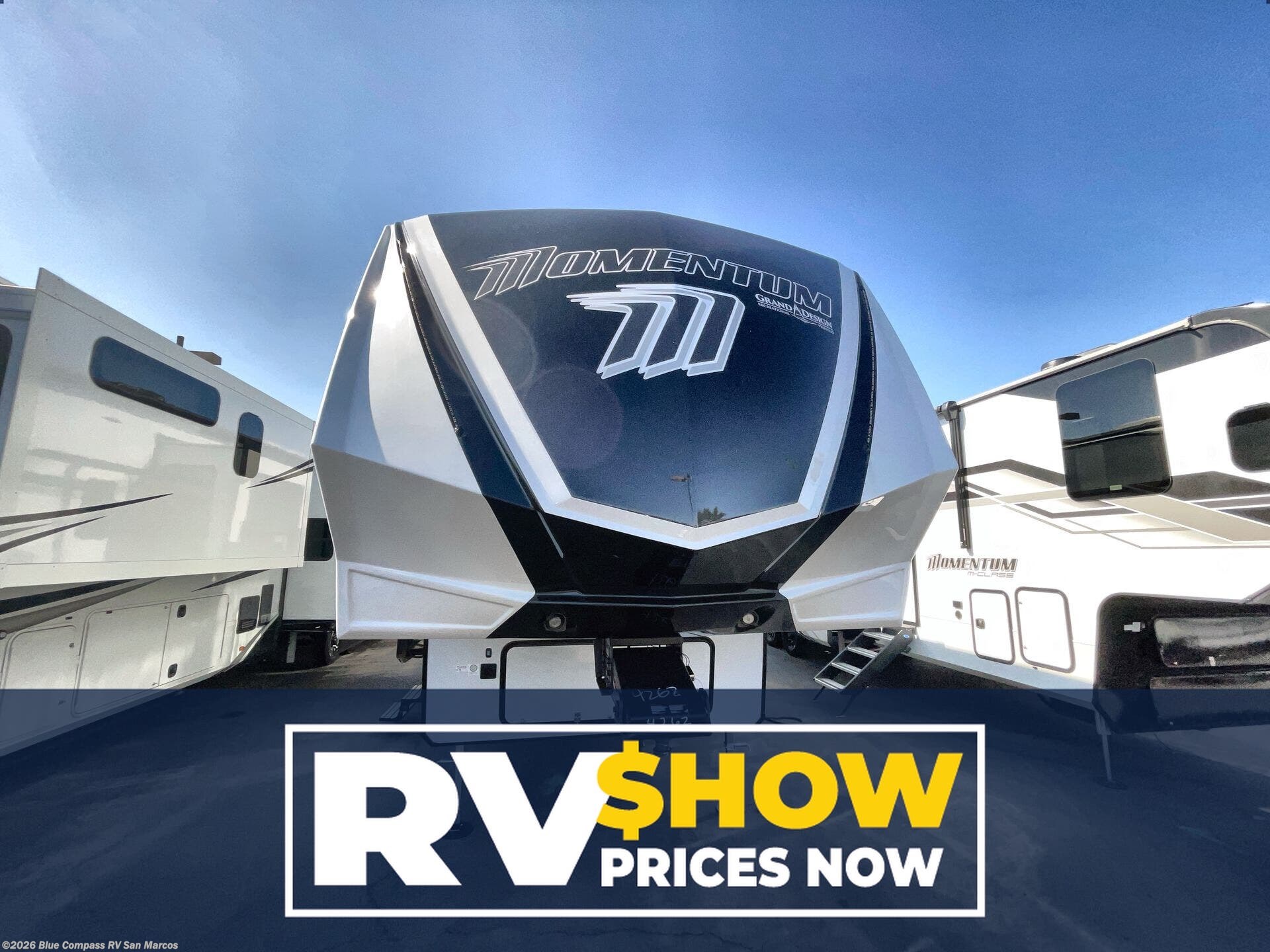 Email now about this 2026 Grand Design Momentum G-Class 350G! New 2026 Grand Design Momentum G-Class 350G available in San Marcos, California