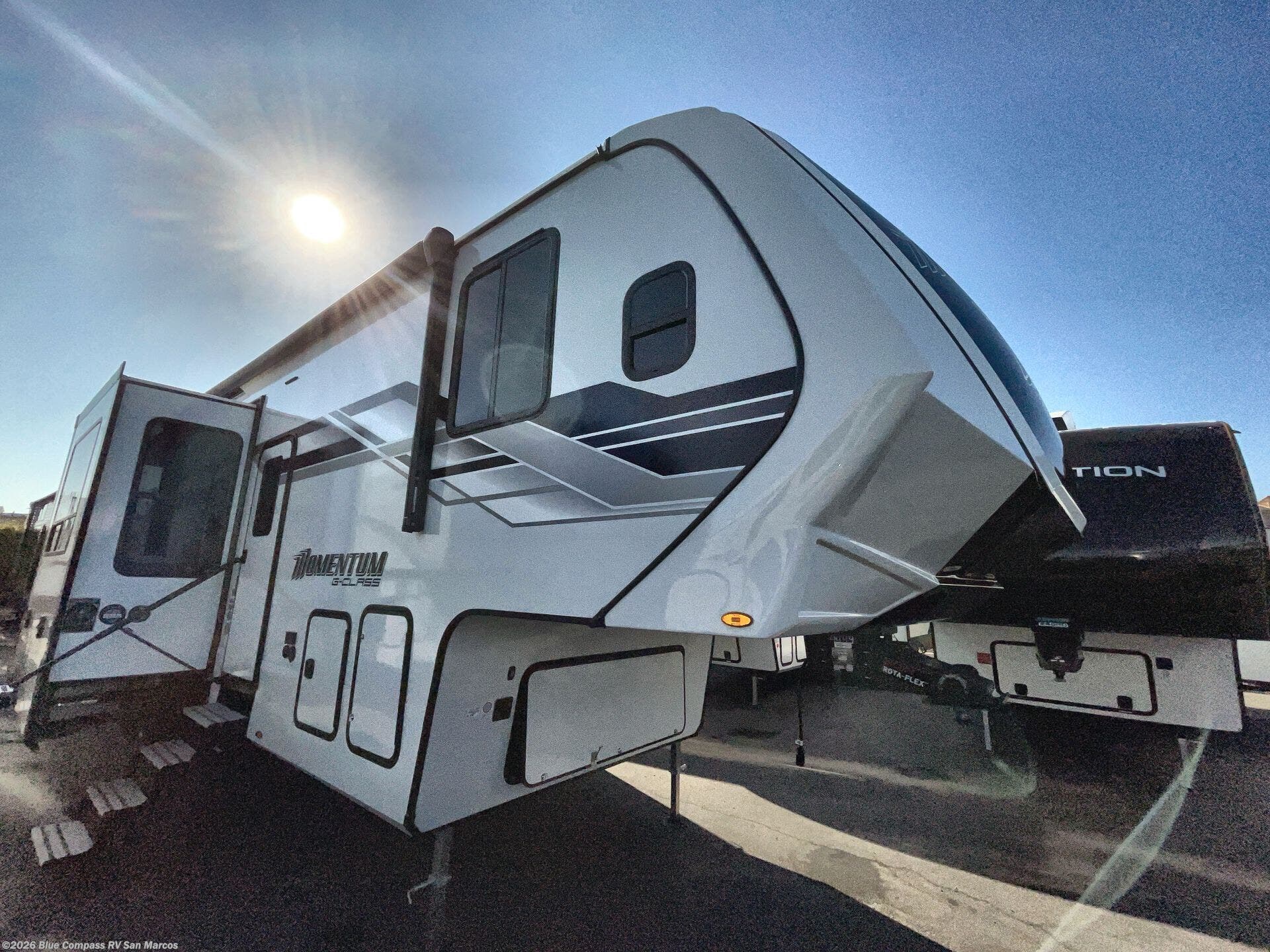 Contact us now about this 2026 Grand Design Momentum G-Class 350G! 2026 Momentum G-Class 350G by Grand Design from Blue Compass RV San Marcos in San Marcos, California