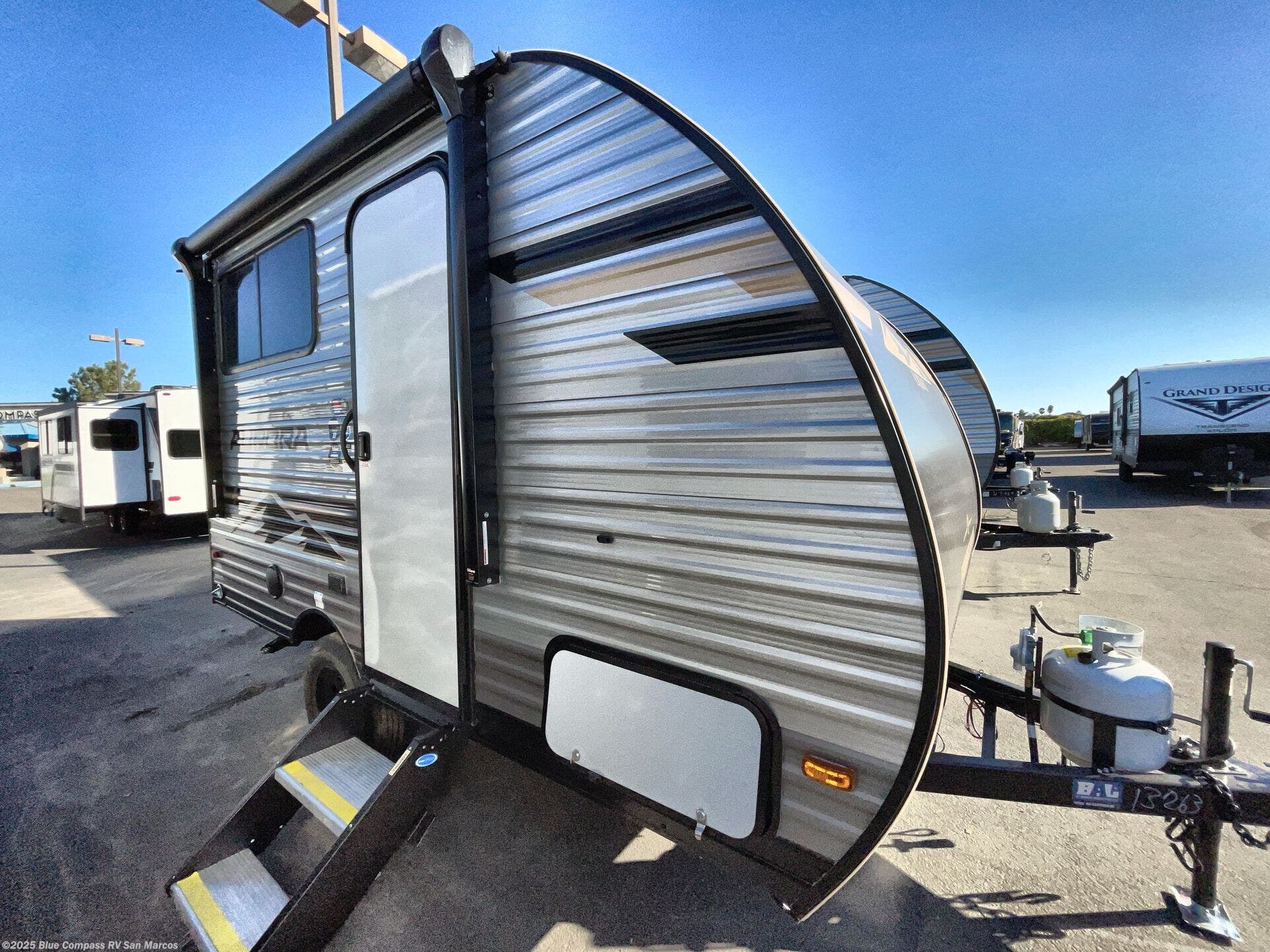 Contact us now about this 2026 Forest River Aurora Light 13BHX! 2026 Aurora Light 13BHX by Forest River from Blue Compass RV San Marcos in San Marcos, California