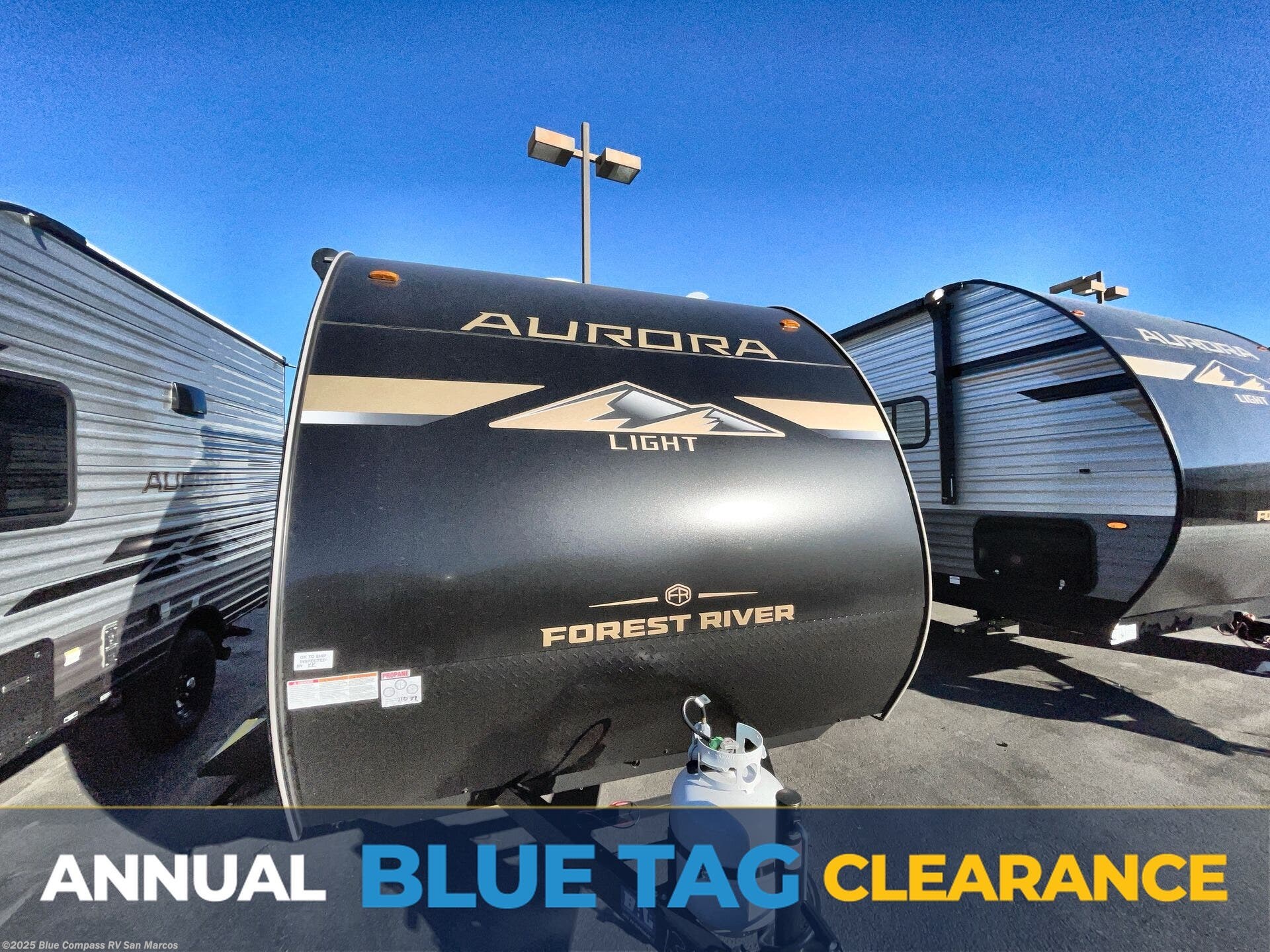 Email now about this 2026 Forest River Aurora Light 13BHX! New 2026 Forest River Aurora Light 13BHX available in San Marcos, California