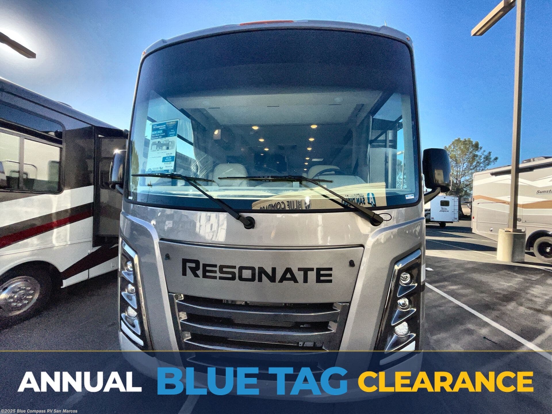 Email now about this 2026 Thor Motor Coach Resonate 29D! New 2026 Thor Motor Coach Resonate 29D available in San Marcos, California