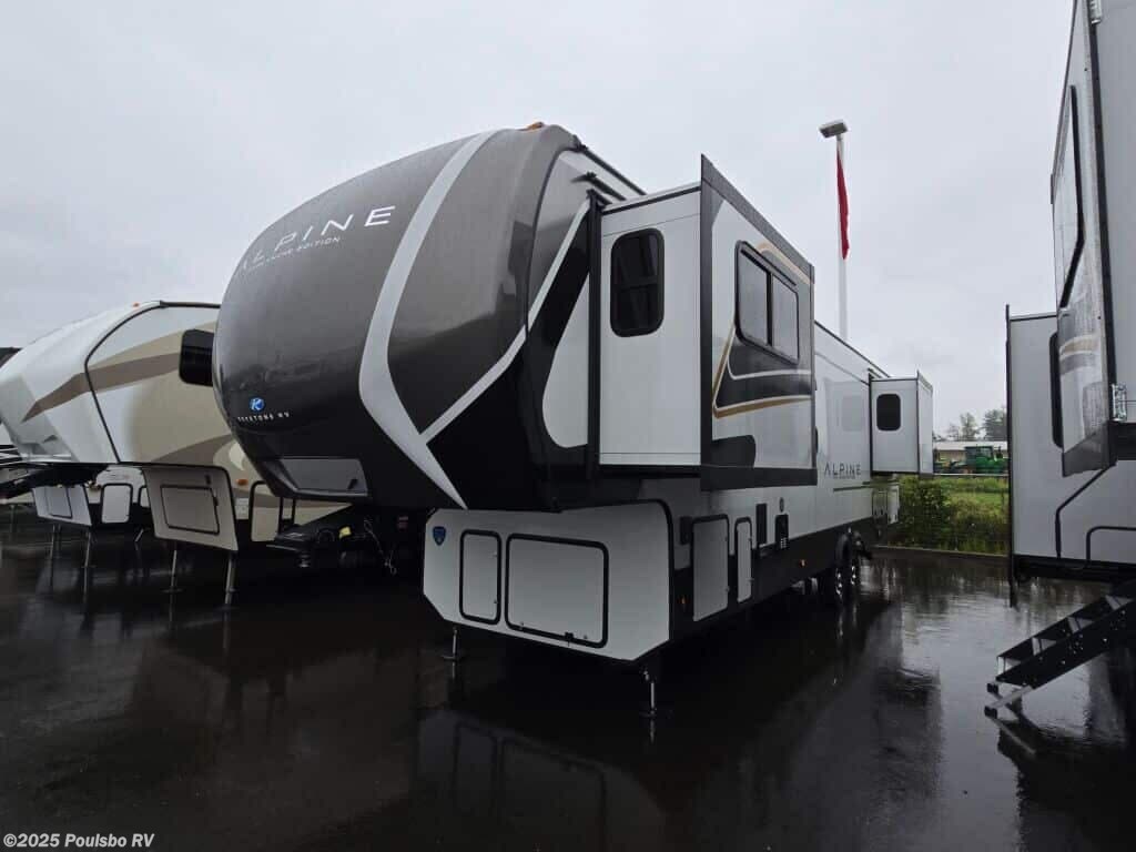 Call now about this 2025 Keystone Alpine Avalanche Edition 346FL! 2025 Keystone Alpine Avalanche Edition 346FL - New Fifth Wheel For Sale by Poulsbo RV in Mount Vernon, Washington features Awning