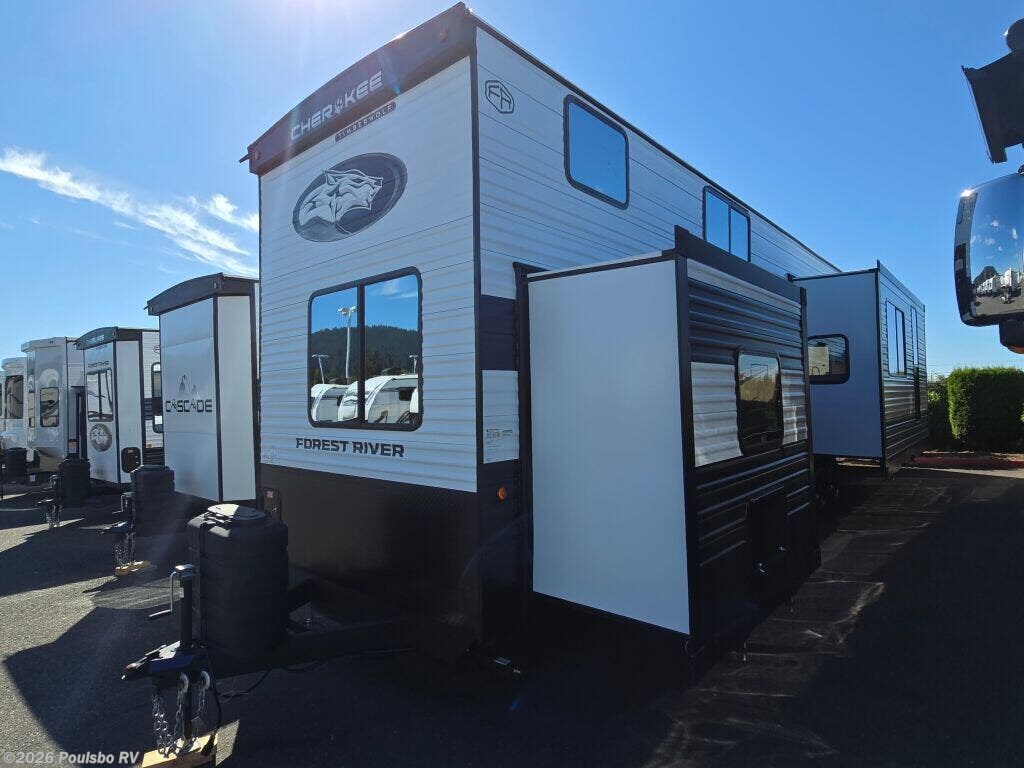 Contact us now about this 2026 Forest River Cascade 39AL! 2026 Cascade 39AL by Forest River from Poulsbo RV in Mount Vernon, Washington