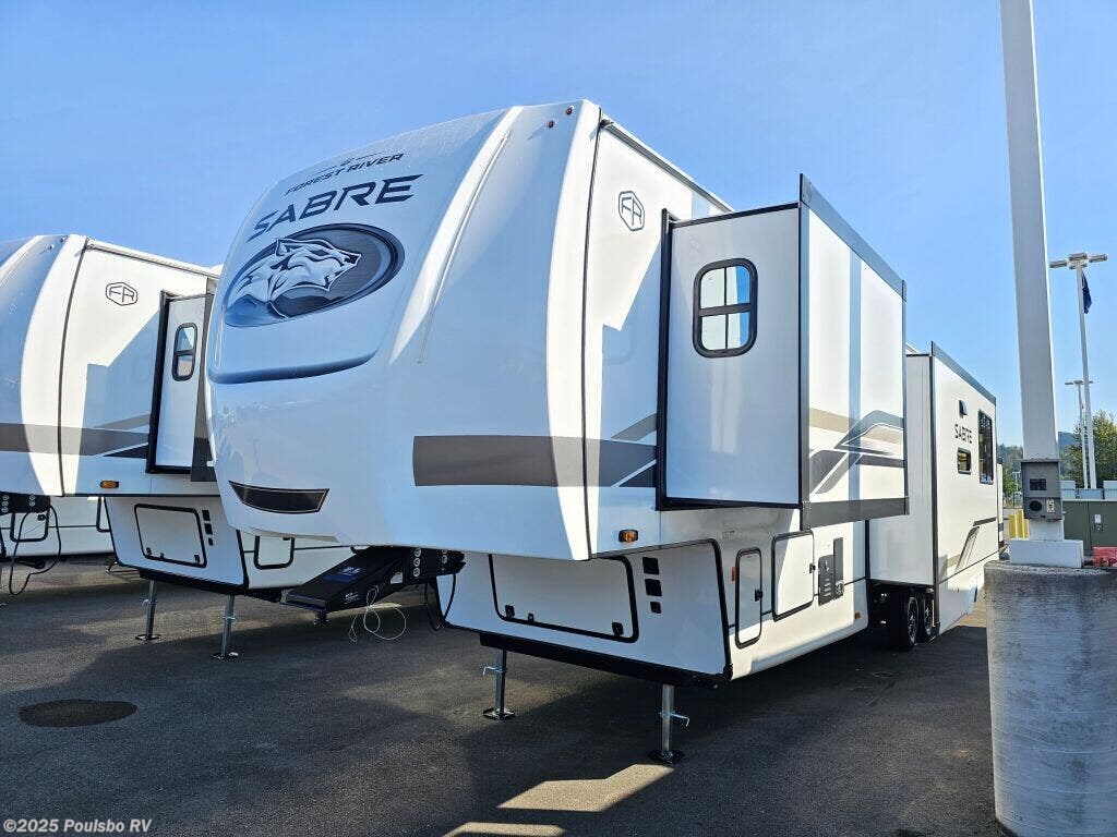 Contact us now about this 2026 Forest River Sabre 37RVMILES! 2026 Sabre 37RVMILES by Forest River from Poulsbo RV in Mount Vernon, Washington