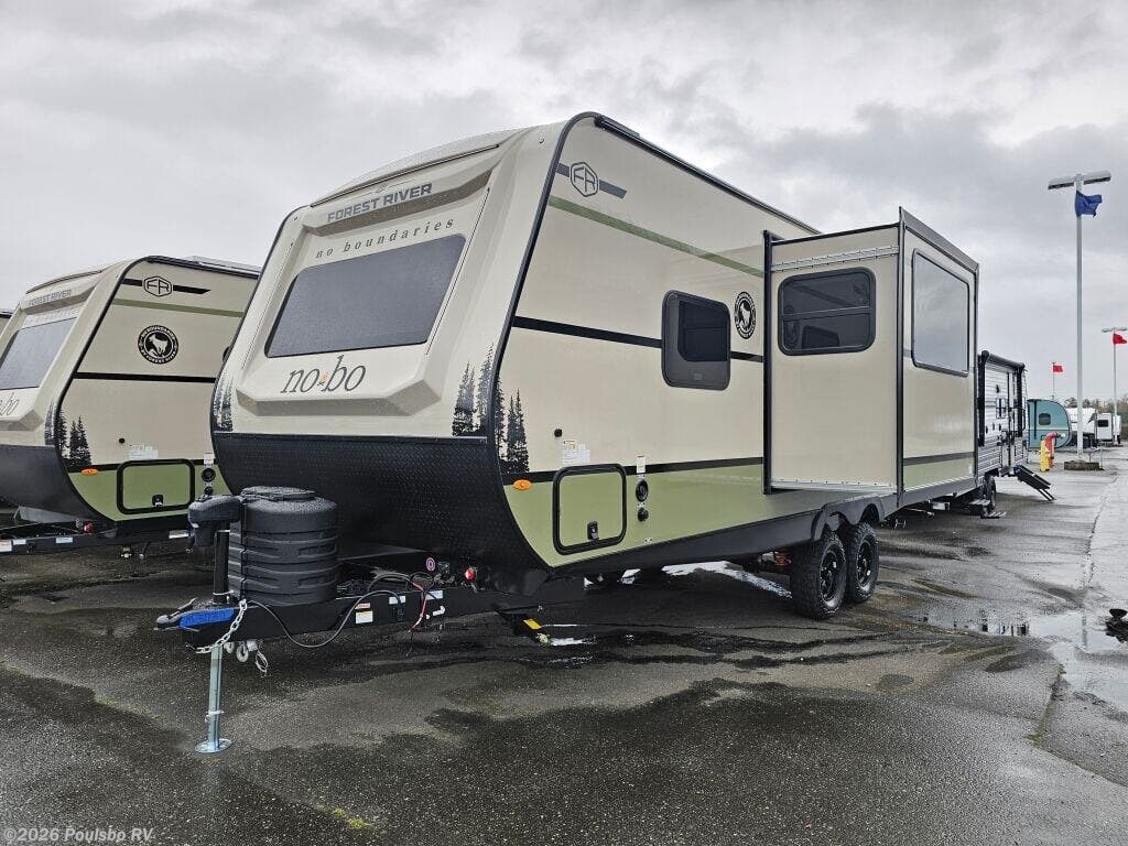 Contact us now about this 2026 Forest River No Boundaries NB20.3! 2026 No Boundaries NB20.3 by Forest River from Poulsbo RV in Mount Vernon, Washington