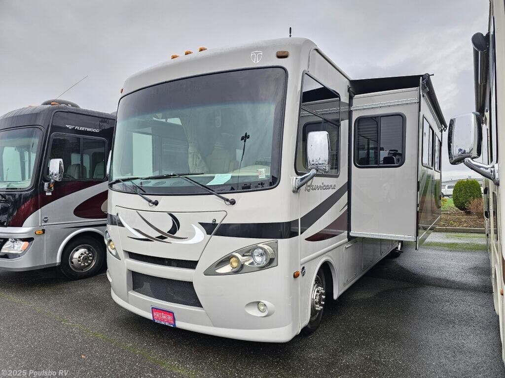 Contact us now about this 2013 Thor Motor Coach Hurricane 32A! 2013 Hurricane 32A by Thor Motor Coach from Poulsbo RV in Mount Vernon, Washington