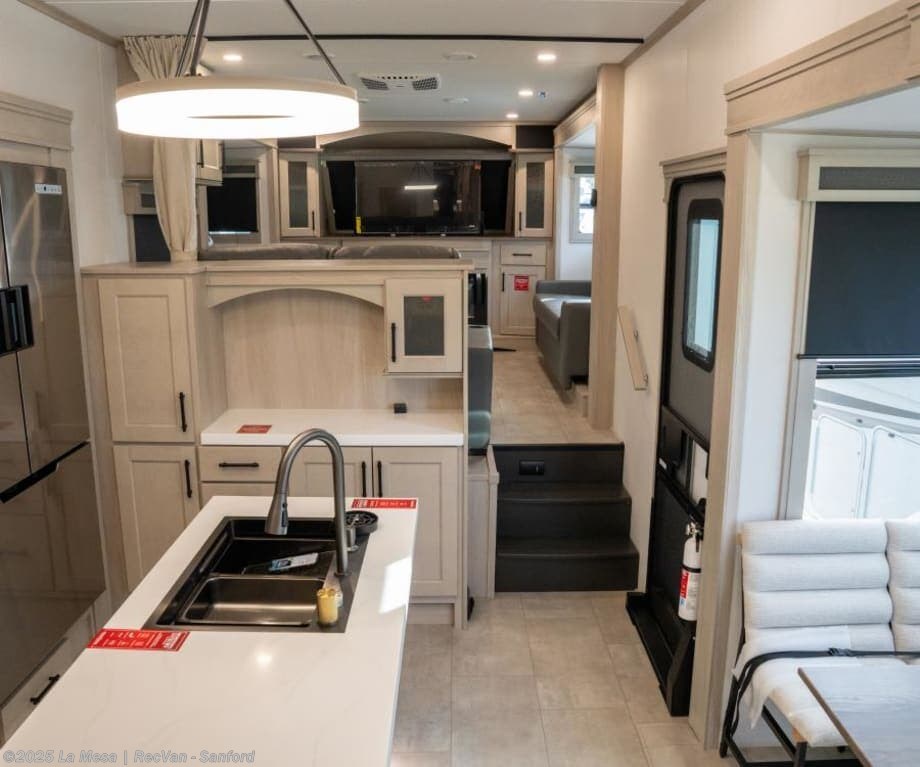 Call now about this 2026 Grand Design Solitude 380FL! 2026 Grand Design Solitude 380FL - New Fifth Wheel For Sale by La Mesa | RecVan - Sanford in Sanford, Florida
