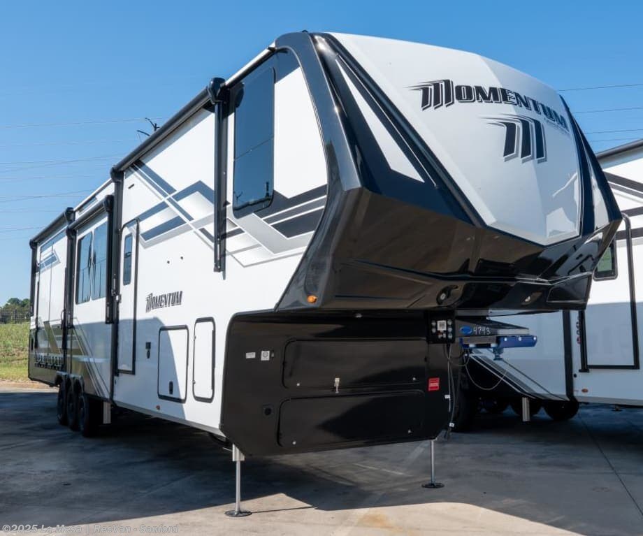 Email now about this 2026 Grand Design Momentum 399M! New 2026 Grand Design Momentum 399M available in Sanford, Florida