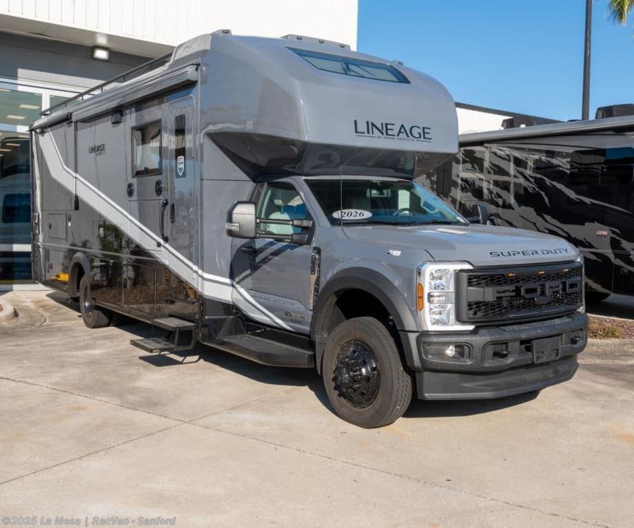 Email now about this 2026 Grand Design Lineage Series F 31ZW-FBP! New 2026 Grand Design Lineage Series F 31ZW-FBP available in Sanford, Florida